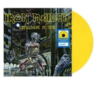 New IRON MAIDEN Somewhere In Time YELLOW Vinyl Record 2024 Walmart Reissue LP