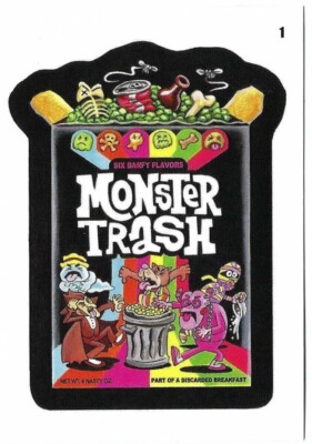 2024 WACKY PACKAGES HALLOWEEN ED MONSTER TRASH PUZZLE BACK 1 | eBay