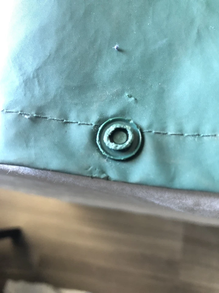 Bass Pro Shop Talla 3XL XXXL Verde Forrado Nylon Lluvia Exterior Pantalones Foto 2 de 4