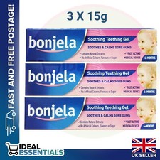 Bonjela Soothing Teething Gel. - 3 pack X 15g  ***Free 🇬🇧 Postage ***