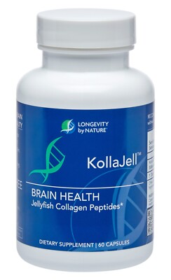 Longevity Jellyfish Neuro-Collagen Peptides Capsules   Brain & Cognitive Health