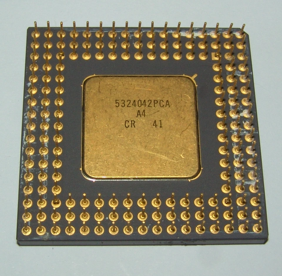 Intel 486 DX2-66 SX750 66 Mhz Socket 1 / 2 / 3 CPU - Bild 2 von 3