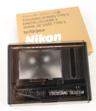EXC Nikon Focusing Screen Type E For Nikon F100 w/ Box, Tool and Case