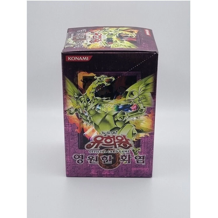 YUGIOH Card Booster "Flaming Eternity" Korean Version 1 BOX (FET-KR) - Image 3 of 4