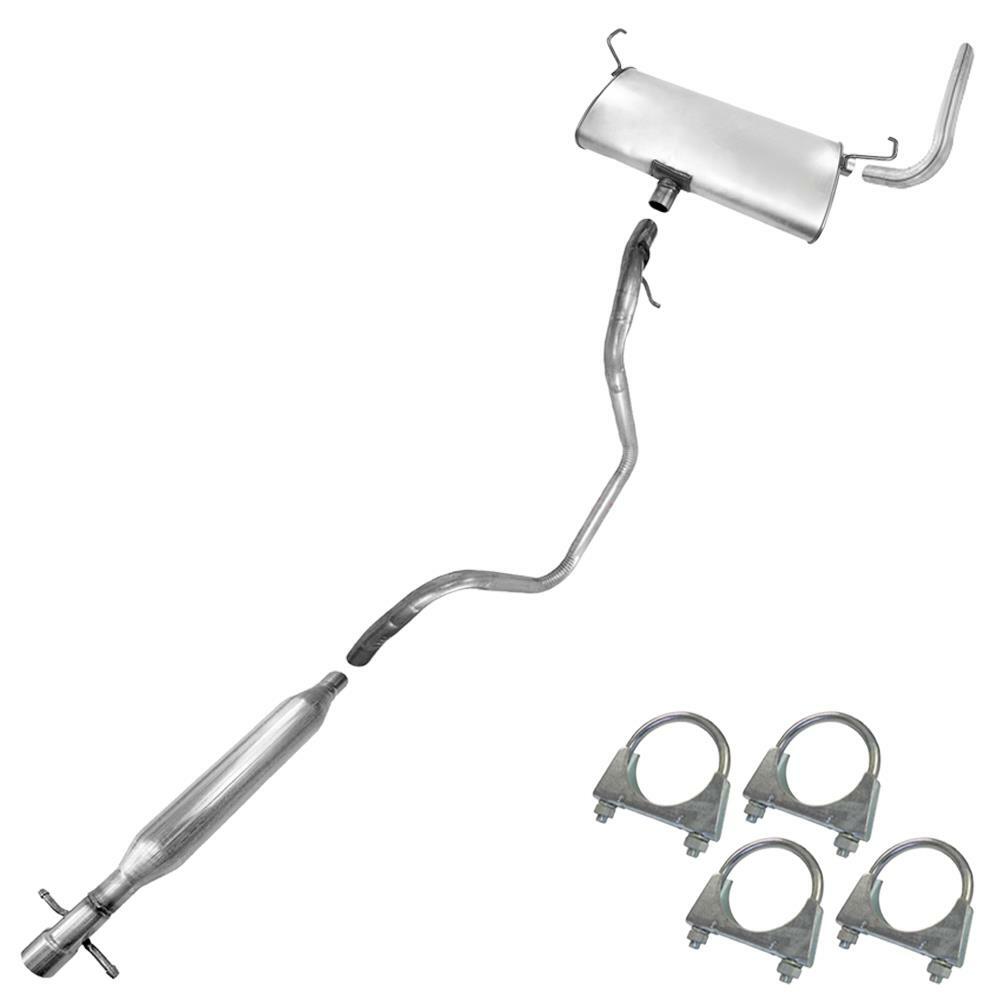 Resonator Pipe Muffler Exhaust System Kit fits 20082010 Pontiac G6 3