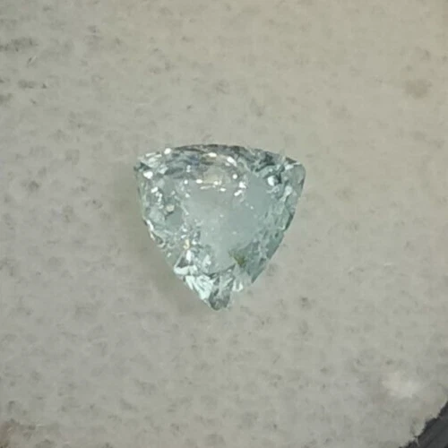 Turmalina de cobre manganeso azul brillante Paraiba Mozambique 7 mm billón 1 ct+ Foto 3 de 4