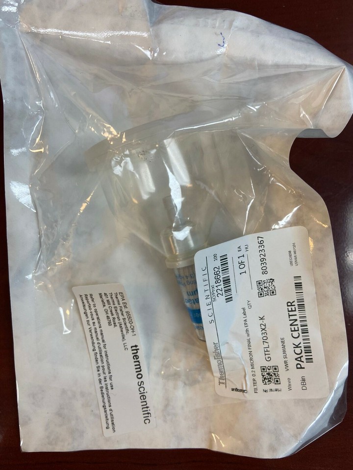 Autoclavable Sterile Hollow Fiber Filter FL703X2 2218New eBay