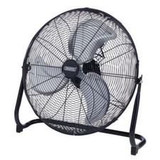 High Velocity Floor Fan, 3-Speed, 20" 500mm, 120W 230V, Draper 70438