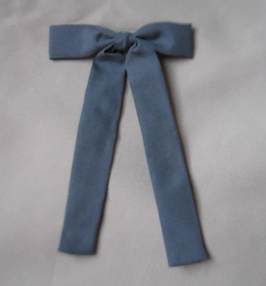Colonel tie western bow tie square dance charcoal gray clip-on NEW wedding rodeo - Image 1 of 1