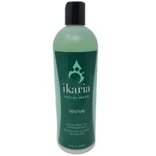 Ikaria Pet Dog Cat Facial Wash 16oz Revive Brightens Skin Coat Human Salon Grade
