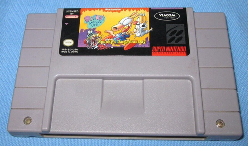 Super Nintendo SNES Game ~ Rocko's Modern Life, Spunky's Dangerous Day