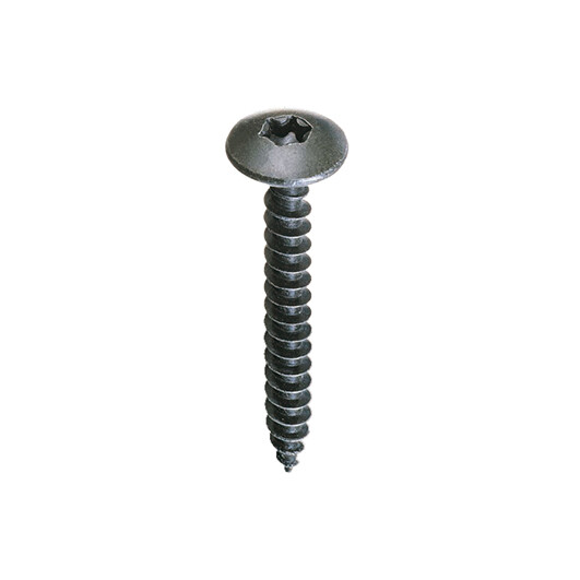Viti truciolari Torx nere con collare 6,0 x 35 - 1 Kg.