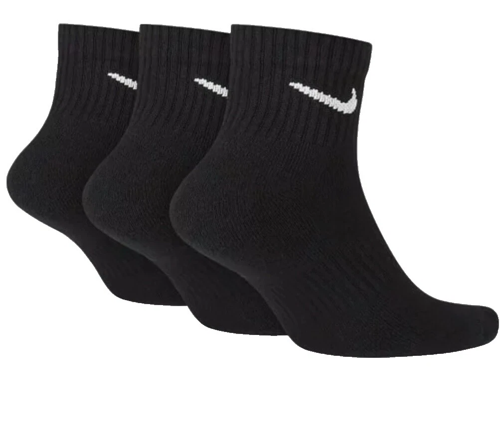 Nike Men's Black Athletic Socks