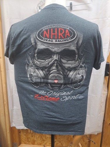 Johnny Rocca Iron Horse Pro Mod NHRA T-Shirt - Short Sleeve Custom Racing Tee By Hanes Beefy-T