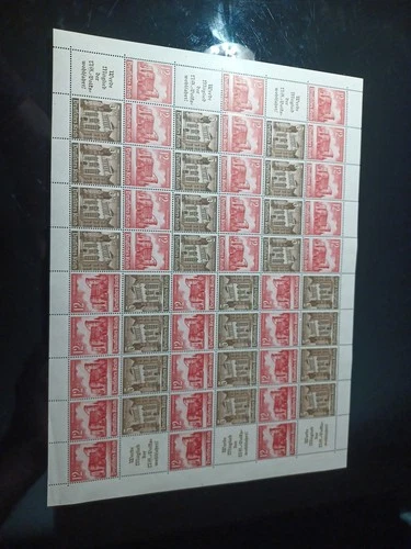 GERMANY- Michel #751/756 FULL SHEET OF 60 MNH-VF, TETE-BECH,  450 EURO CAT. VAL