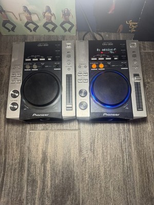 Pioneer CDJ-200 Digital CD/MP3 DJ Decks Pair – Tested Working | eBay
