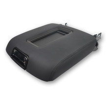 Black Leather Center Console Armrest Lidfit For 2015-2019 Tahoe Yukon Suburban Black Leather Center Console Armrest Lidfit For 2015-2019 Tahoe Yukon Suburban