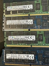 Samsung/SK 16GB 2RX4 PC3L-12800R-11-12-E2 HP Lot Of 4
