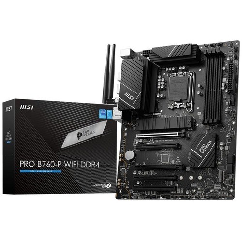 MSI - PROB760PWIFID4 - MSI Pro B760-P WIFI DDR4 Gaming Desktop