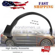 For Ford Explorer 2016-19 Front Fender Flares Wheel Trim Moulding Passenger Side For Ford Explorer 2016-19 Front Fender Flares Wheel Trim Moulding Passenger Side