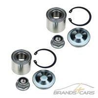 Atec 2X Radlager Satz SET Hinten FÜR Renault Clio 3 Megane 2 Modus Wind