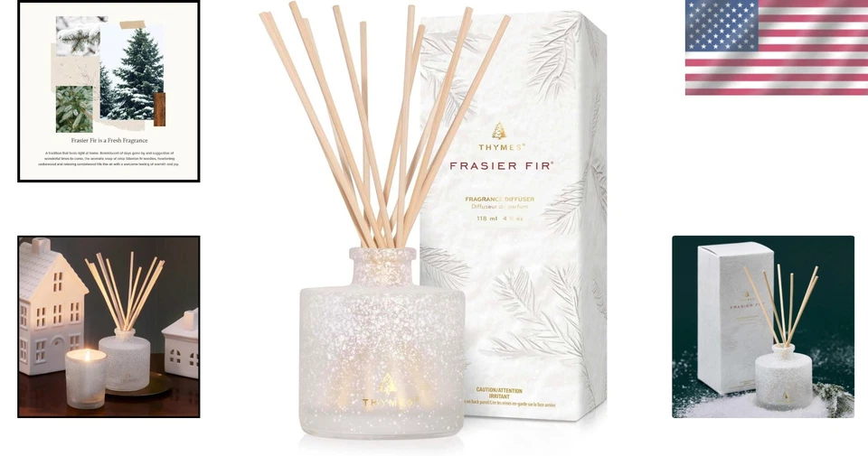 Frasier Fir Reed Diffuser Set - Luxury Home Fragrance Kit - Image 2 of 4