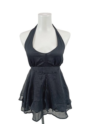 VERO MODA Minikleid Damen Kleid Gr. DE 36 schwarz Elegant