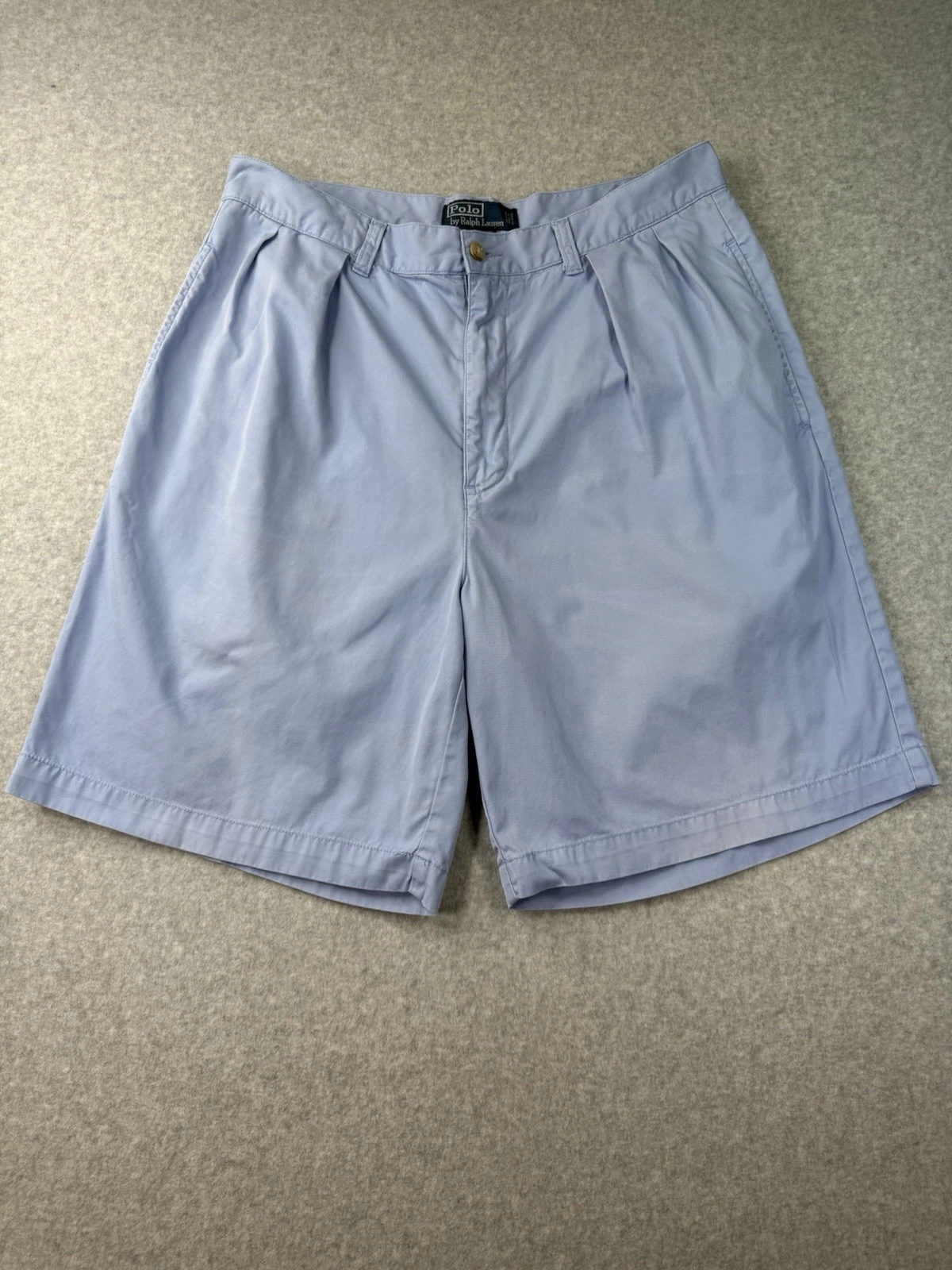 Polo Ralph Lauren Blue Tyler Classic-Fit Chino Shorts Mens Size 33 100% Cotton
Opens in a new window