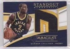 2017-18 Panini Immaculate Standout Memorabilia Gold 10/10 Darren Collison 1u6