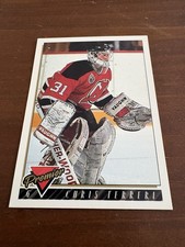Chris Terreri 1993-94 Topps Premier #213 New Jersey Devils Hockey Card