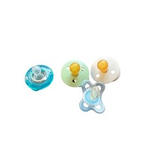 Itzy Ritzy MAM Pacifier Set 4pc Sage White Blue Bear Orthodontic Soothers P092