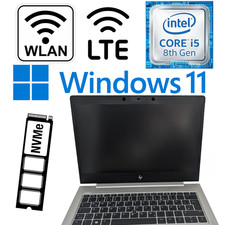 HP EliteBook 840 G6 i5 8265U LTE  14" 8/16GB RAM 256GB NVME SSD Windows 11 Pro