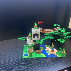 LEGO 6071 - Castle Forestmen's Crossing - 100% Complete Rare Retired Vintage Set