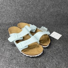 BIRKENSTOCK Arizona Birko-Flor Sandals Unisex Size M5/W7 Surf Green