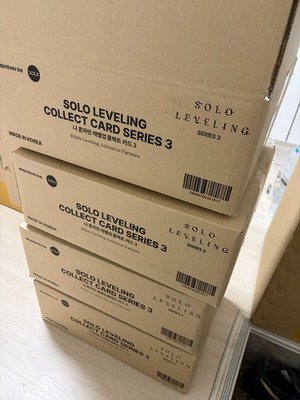 [1case]30box solo leveling TCG Collect Card Vol.3 Booster Box Korean