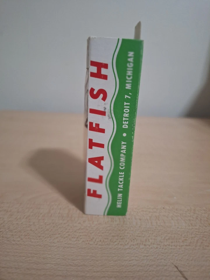 Señuelo de pesca Helin Flatfish U20 de colección en caja original sin abrir RFL naranja Foto 4 de 4