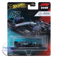 Hot Wheels Premium Mercedes-Amg Petronas 2025 Formula 1® Team #63 Neu / Ovp