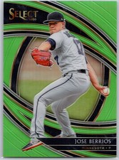 2020 Panini Select #195 Jose Berrios Neon Green #/99