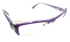 Alain Mikli A0476 29 Clear Purple Rectangle Half Rim Eyeglasses Frames 51-17 128