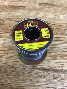 Kester Solder, "44", 40/60 Alloy, 0.93, 66 Core, 44 Flux,  12.6 Ounces LL7