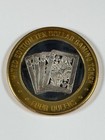 FOUR QUEENS LIMITED EDITION TEN DOLLAR GAMING TOKEN .999 FINE SILVER COIN Vegas — photo 3