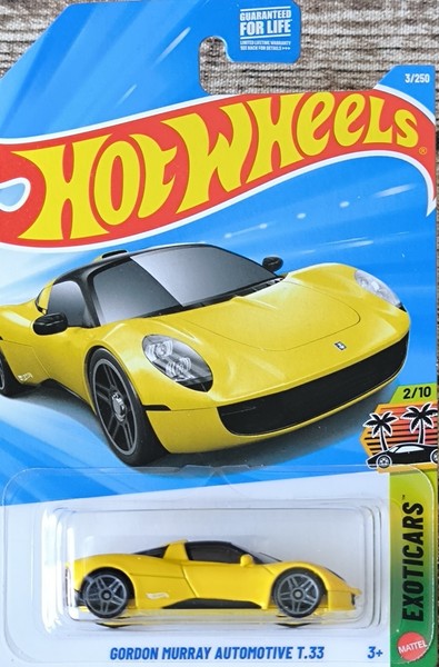Gordon Murray Automotive T.33 - Hot Wheels 2026 - Exoticars - Longcard - Neu Ovp-image