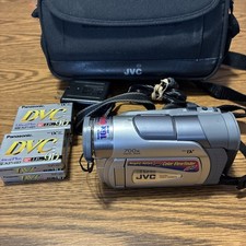 JVC MiniDV Camcorder  Model GR-D22 Untested Needs Battery