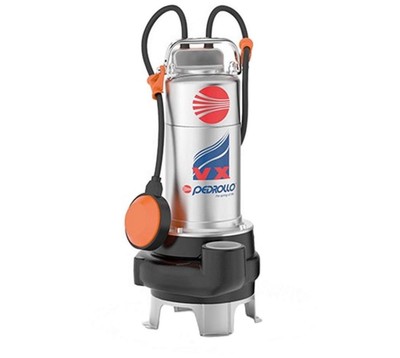 Tauchpumpe für Abwasser Abwasserpumpe PEDROLLO VORTEX VXm 10/35-N 5M 1Hp 240V
