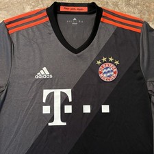 Adidas Bayern Munich Jersey Mens Large 2016 2017 Away Shirt Soccer AZ4656