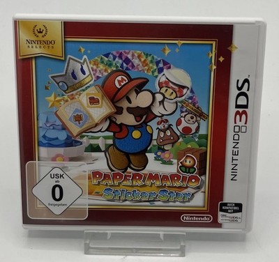 Paper Mario: Sticker Star (Nintendo 3DS) Spiel Game in OVP | Getestet | Gut