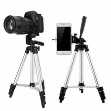 l 46" 3.77ft Adjustable Tripod for Phone and cameras with 360  Rotation