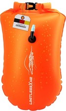 Swim Buoy Open Water Swimming W/ Dry Bag. Tow Float Safe Swim Training in lakes