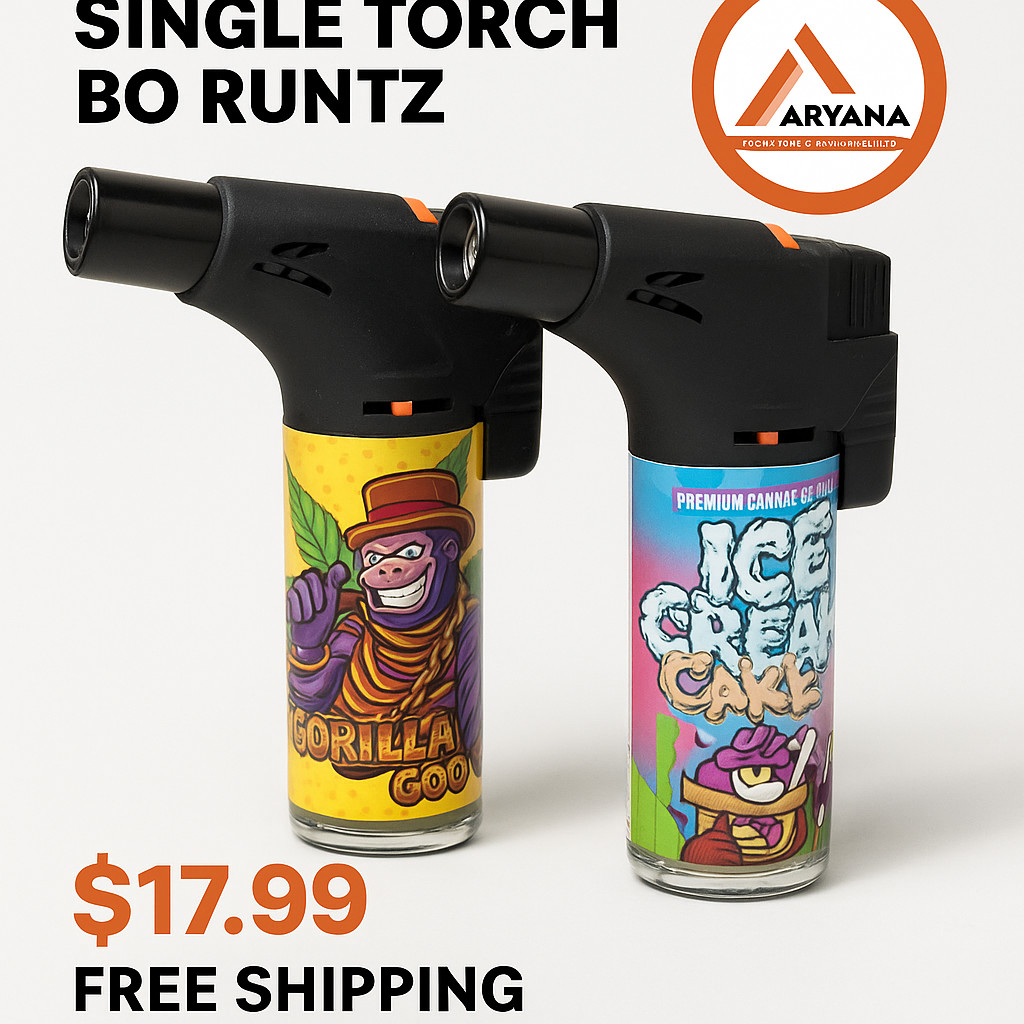 TECHNO TORCH SINGLE TORCH BO RUNTZ- 2CT &ndash; $17.99 &ndash; FREE SHIPPING