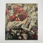 Kansas City Chiefs Photo Signed Curtis McClinton NFL Football 8x10 Magazine Page